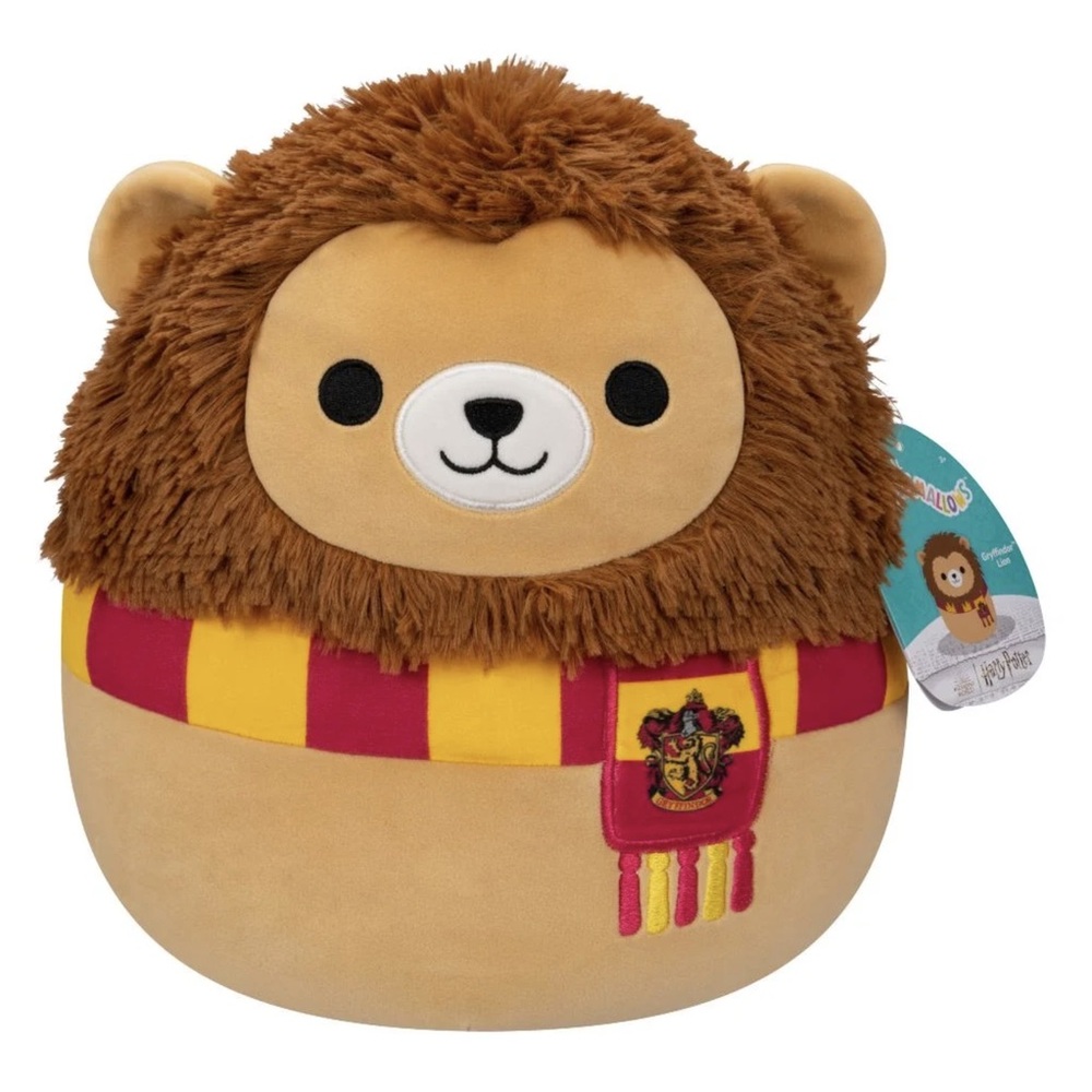 NWT Squishmallows Gryffindor Lion Harry Potter Plush 8” Warner Bros.